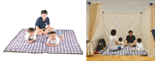 災害避難所用寝袋