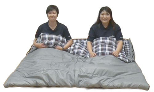 災害避難所用寝袋