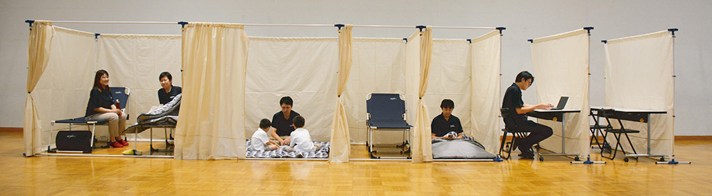 災害避難所用寝袋