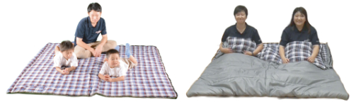 災害避難所用寝袋