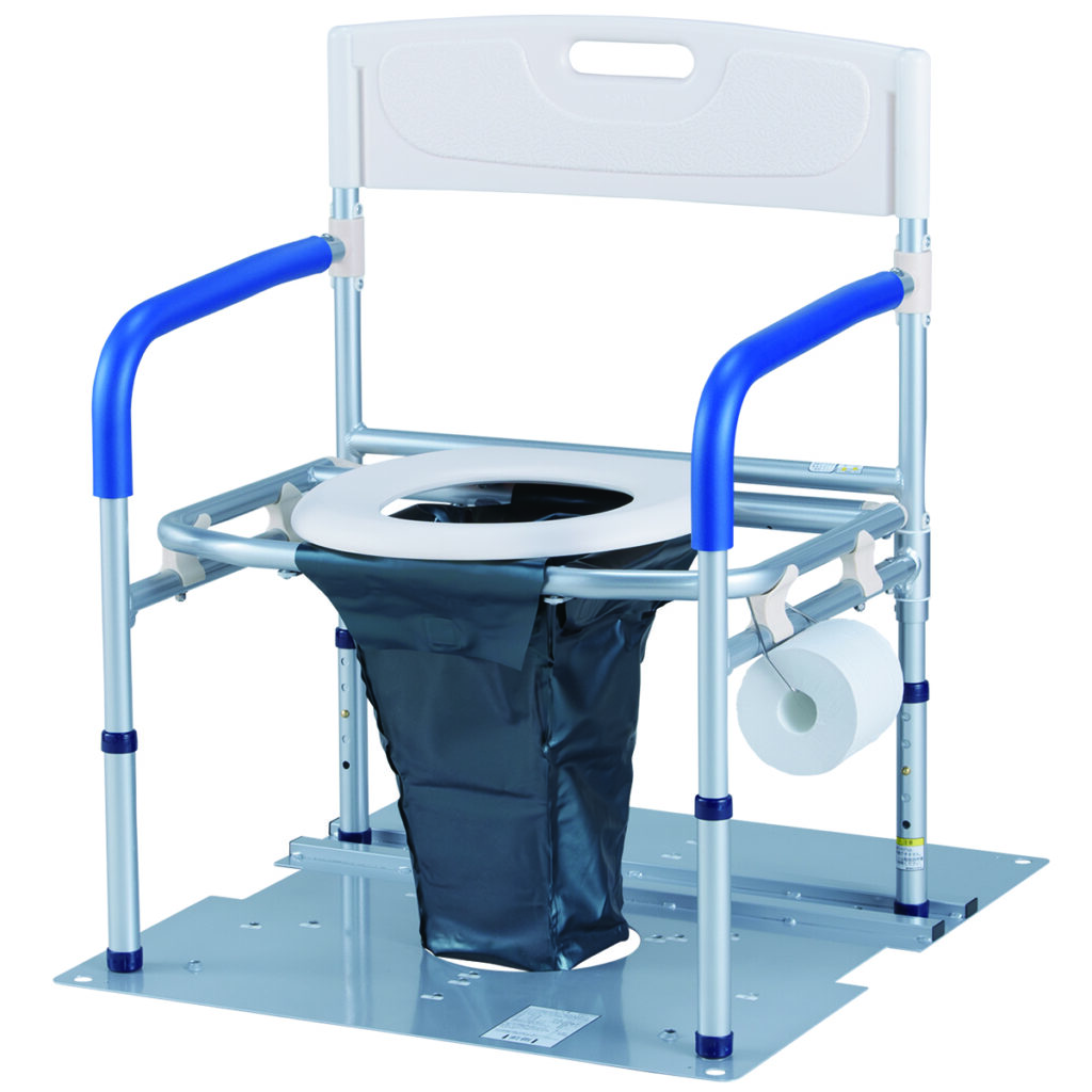 災害用マンホールトイレ洋式ワイドタイプ　大型