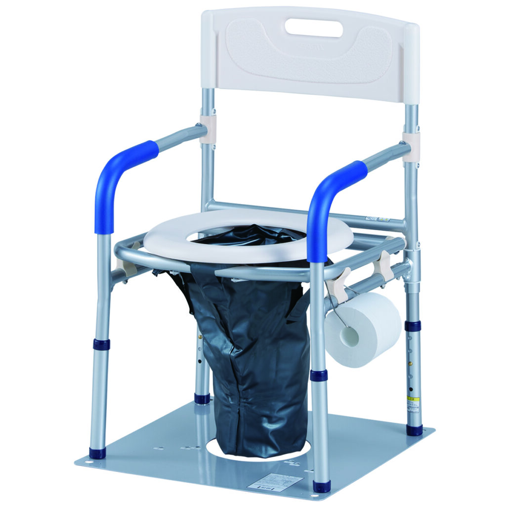 災害用マンホールトイレ洋式スリムタイプ