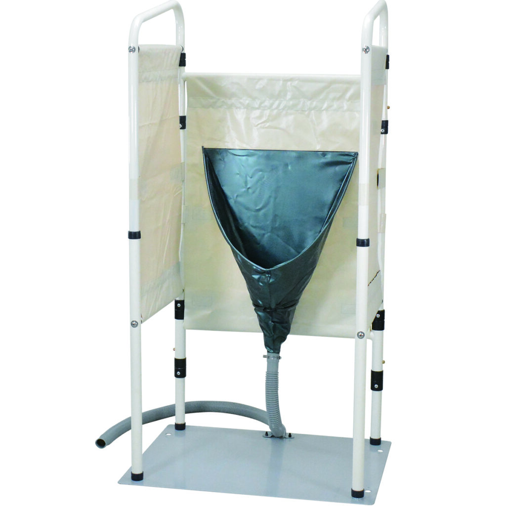 災害用マンホールトイレ小便器タイプ